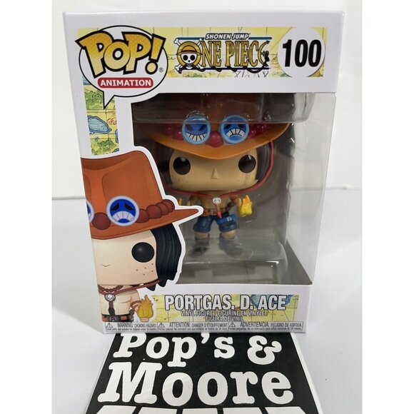 Funko Pop! One Piece: Portgas. D. Ace 100 Vinyl Figure Brand New - Picture 2 of 7